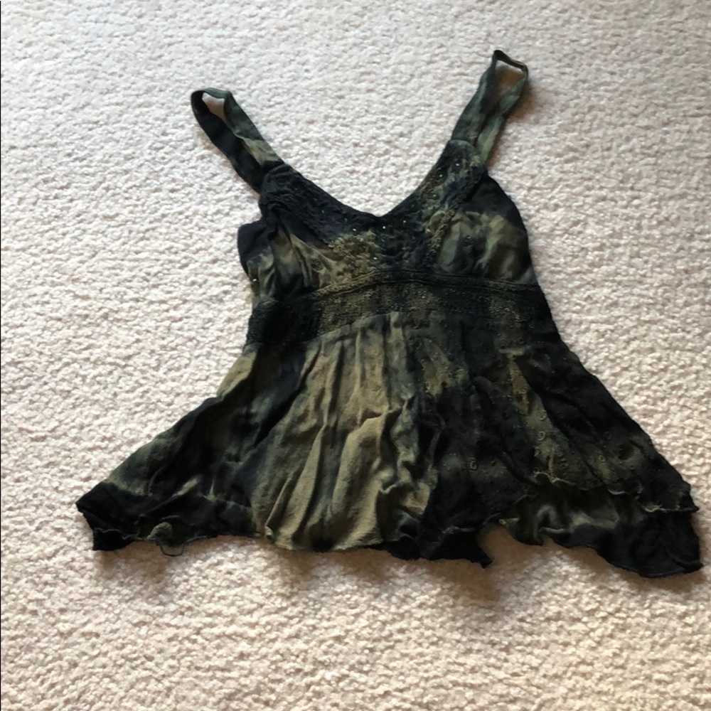 Tie-dye tank top
